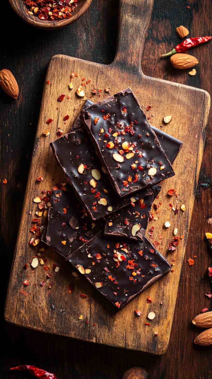 Salami Dark Chocolate Bark