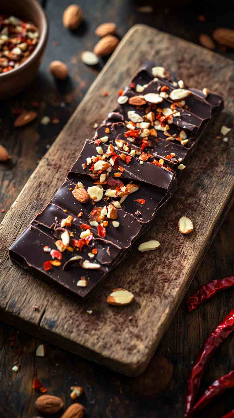 Salami Dark Chocolate Bark