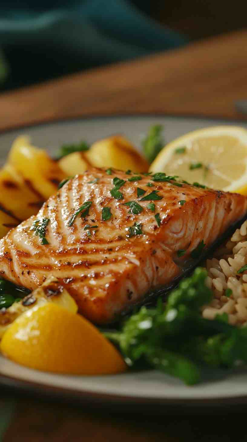 Salmon & Roasted Veggie Plate Gym Meal