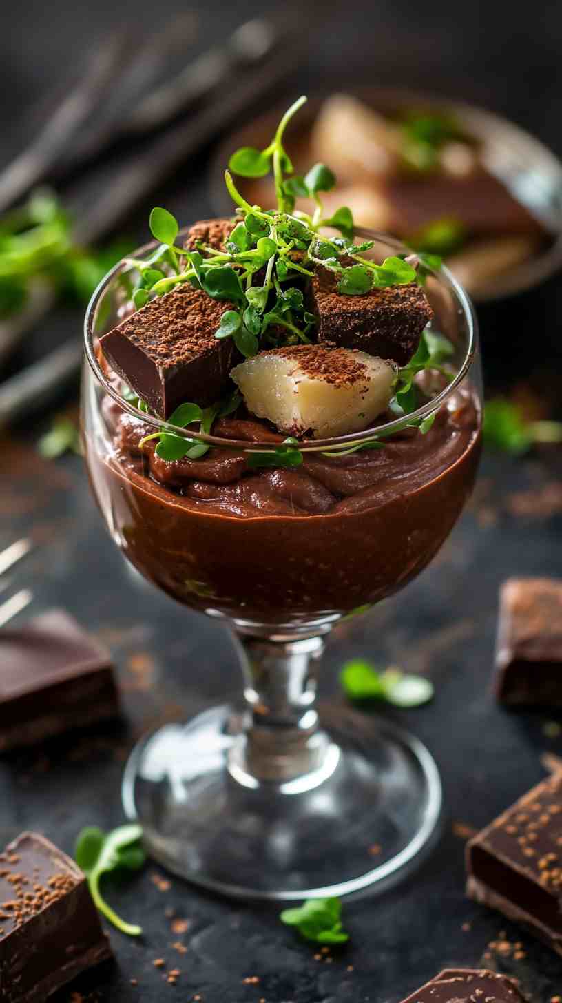 Savory Steak and Chocolate Mousse