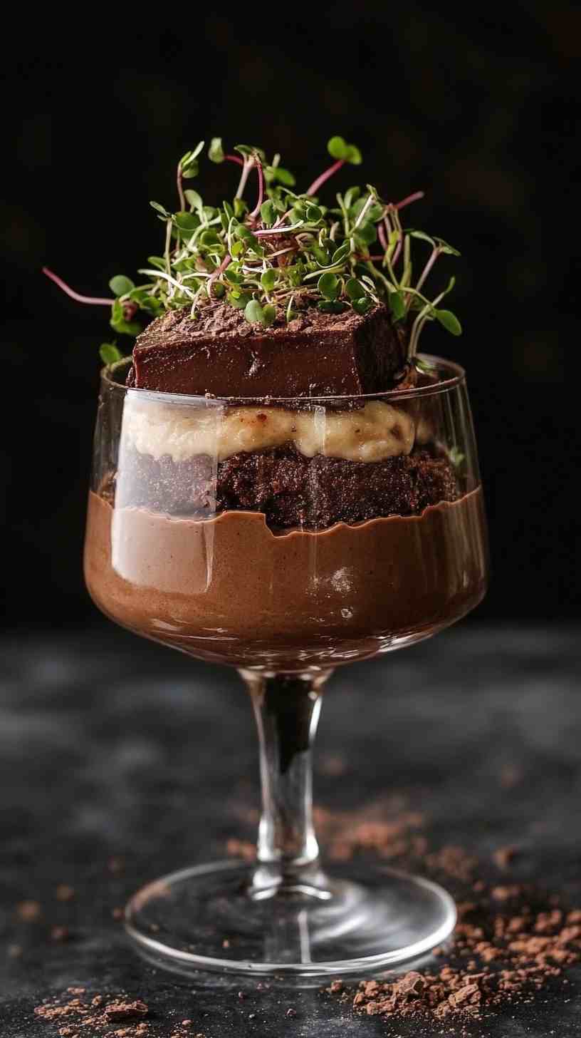 Savory Steak and Chocolate Mousse
