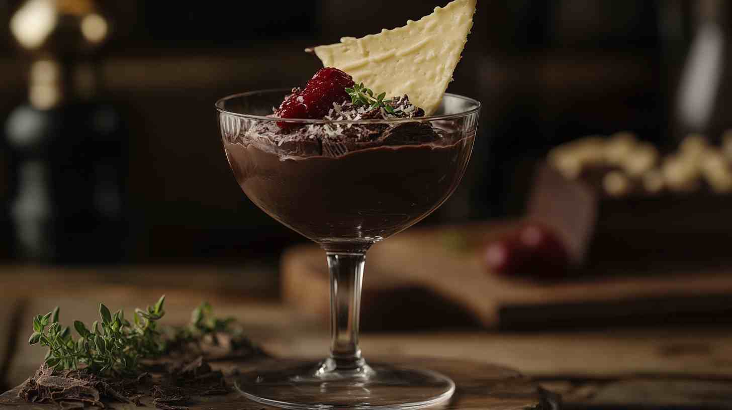 Savory Steak and Chocolate Mousse