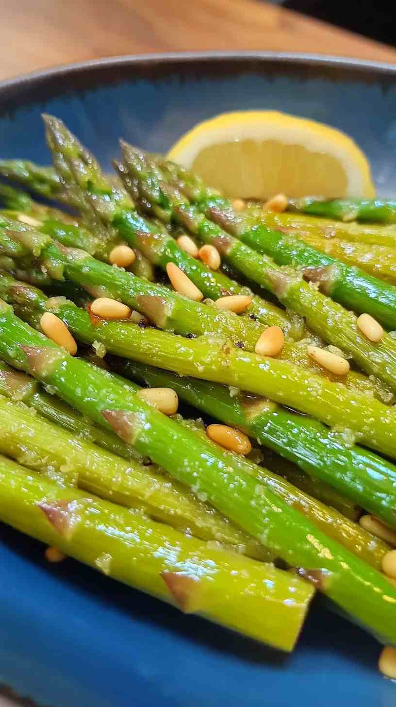 Simple Air Fryer Asparagus with Lemon Zest
