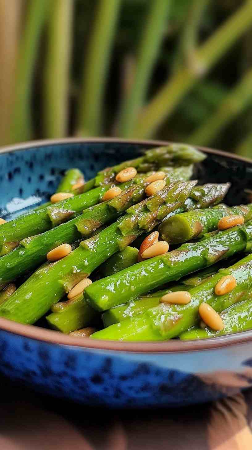 Simple Air Fryer Asparagus with Lemon Zest