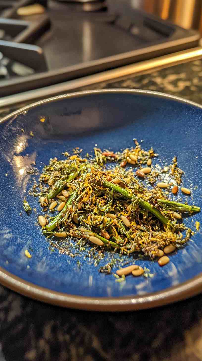 Simple Air Fryer Asparagus with Lemon Zest