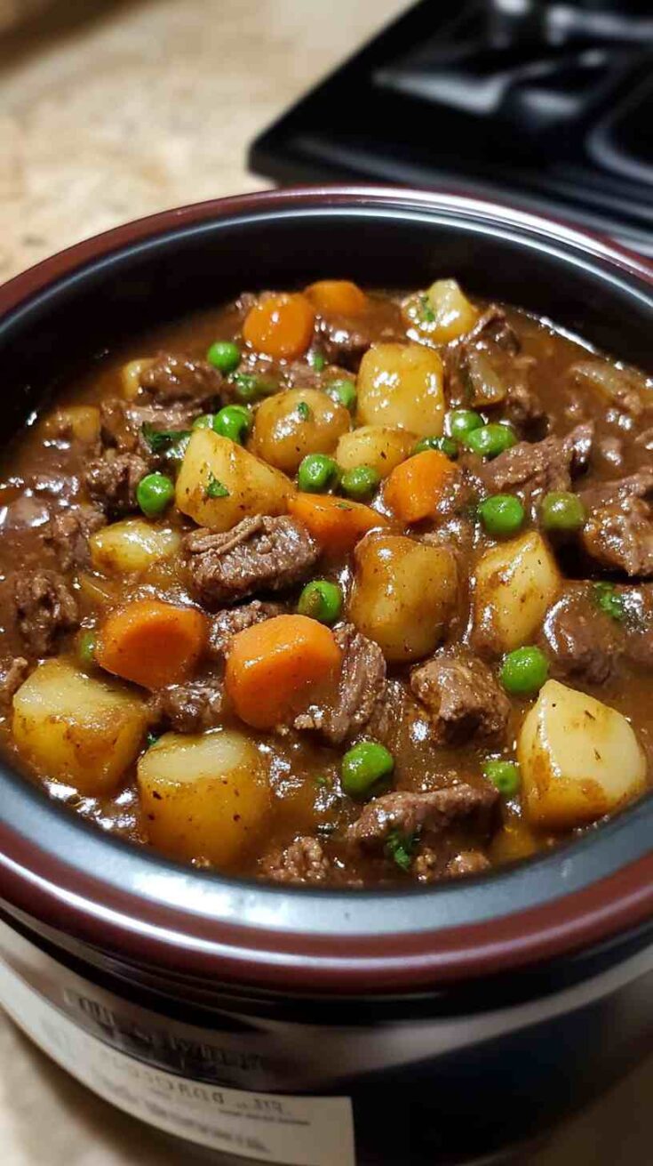 Slow Cooker Beef and Stout Casserole