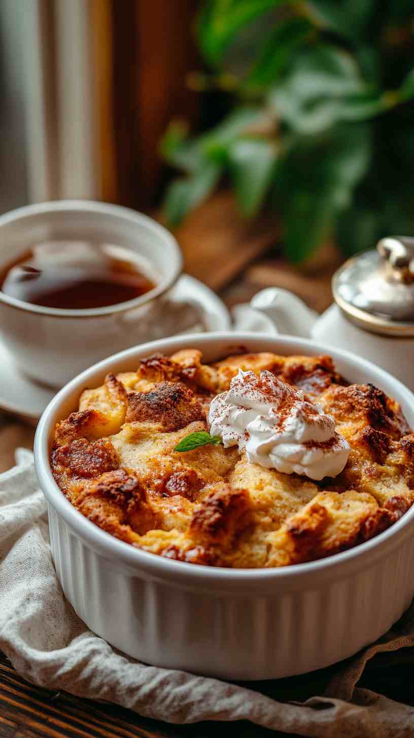 Smoked Sausage Bread Pudding