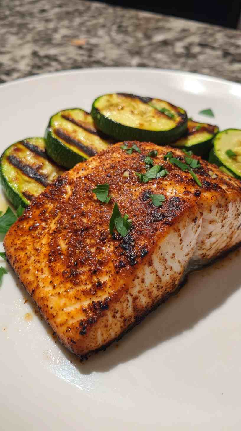 Smoky Paprika Air Fryer Salmon