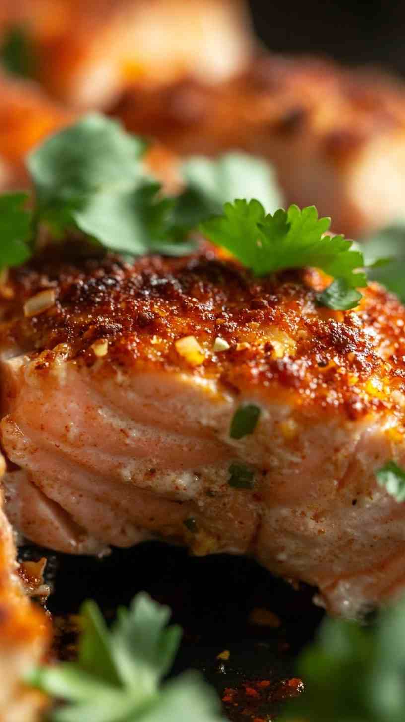 Smoky Paprika Air Fryer Salmon