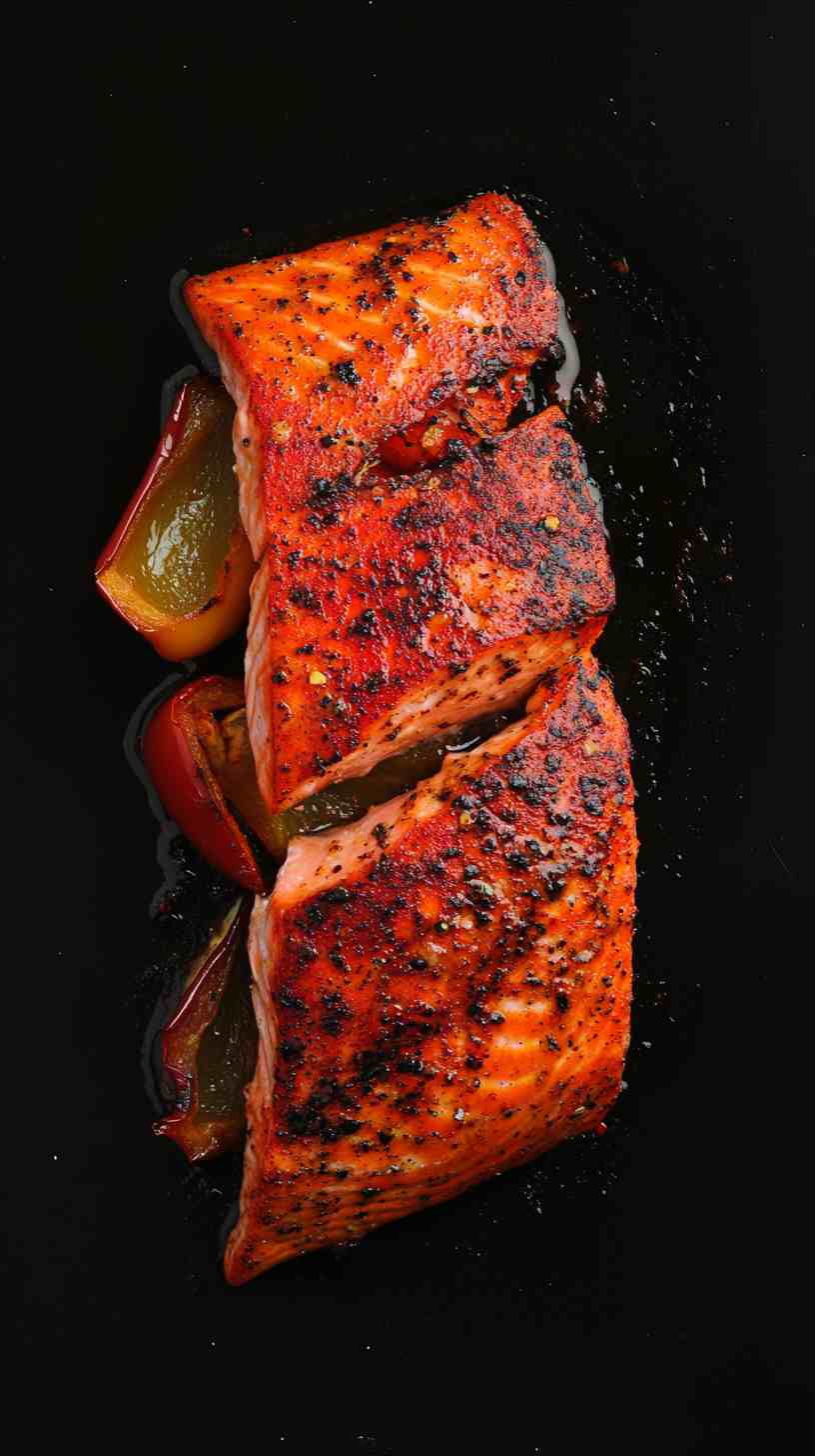 Smoky Paprika Air Fryer Salmon