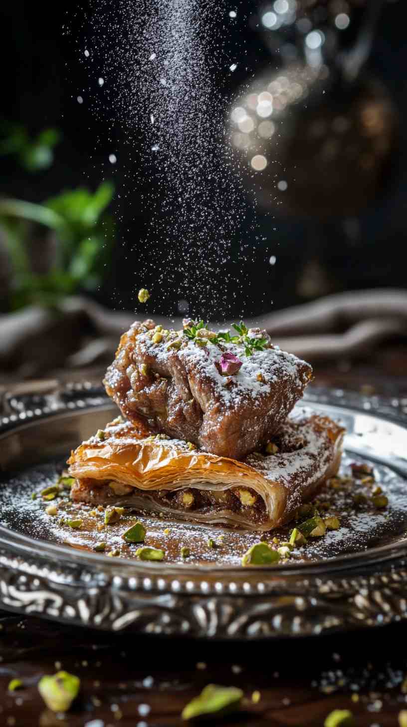 Spiced Lamb Baklava