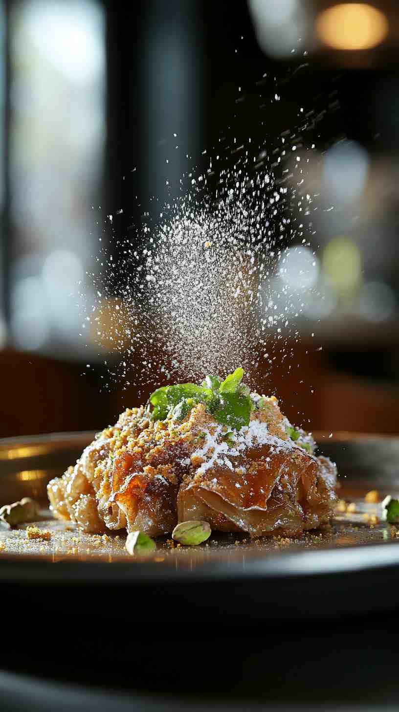 Spiced Lamb Baklava
