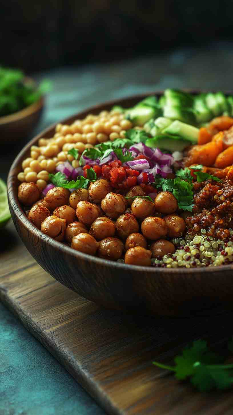 Spicy Chickpea Buddha Bowl