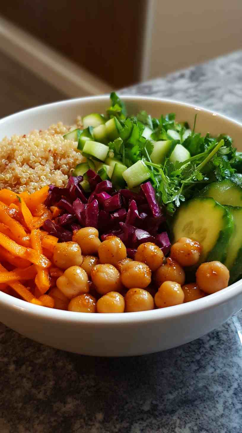 Spicy Chickpea Buddha Bowl