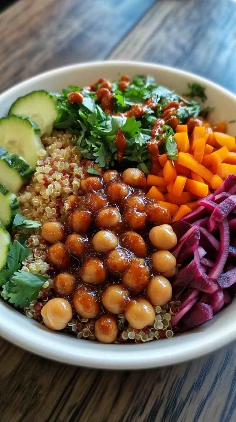 Spicy Chickpea Buddha Bowl