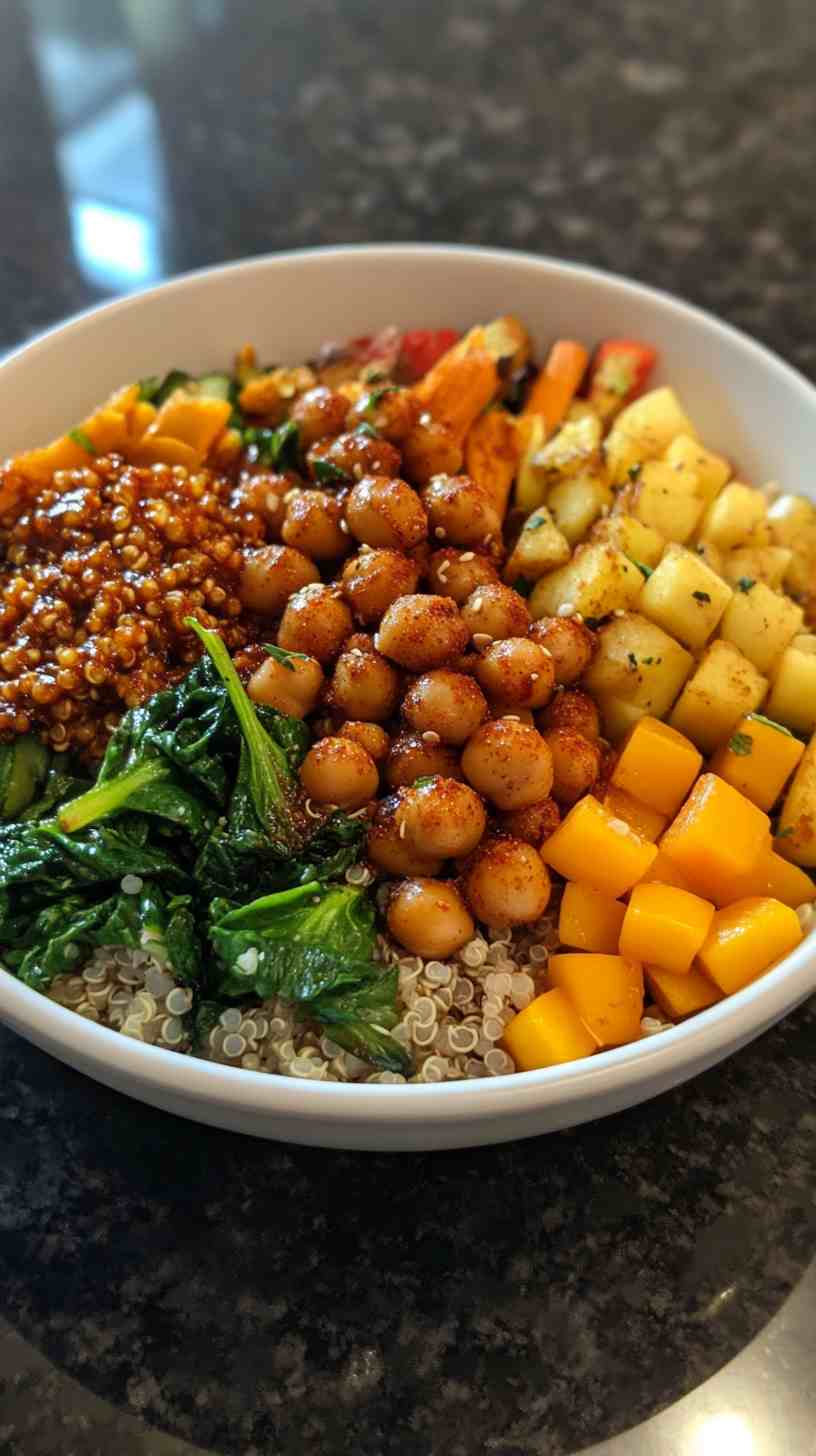 Spicy Chickpea Buddha Bowl