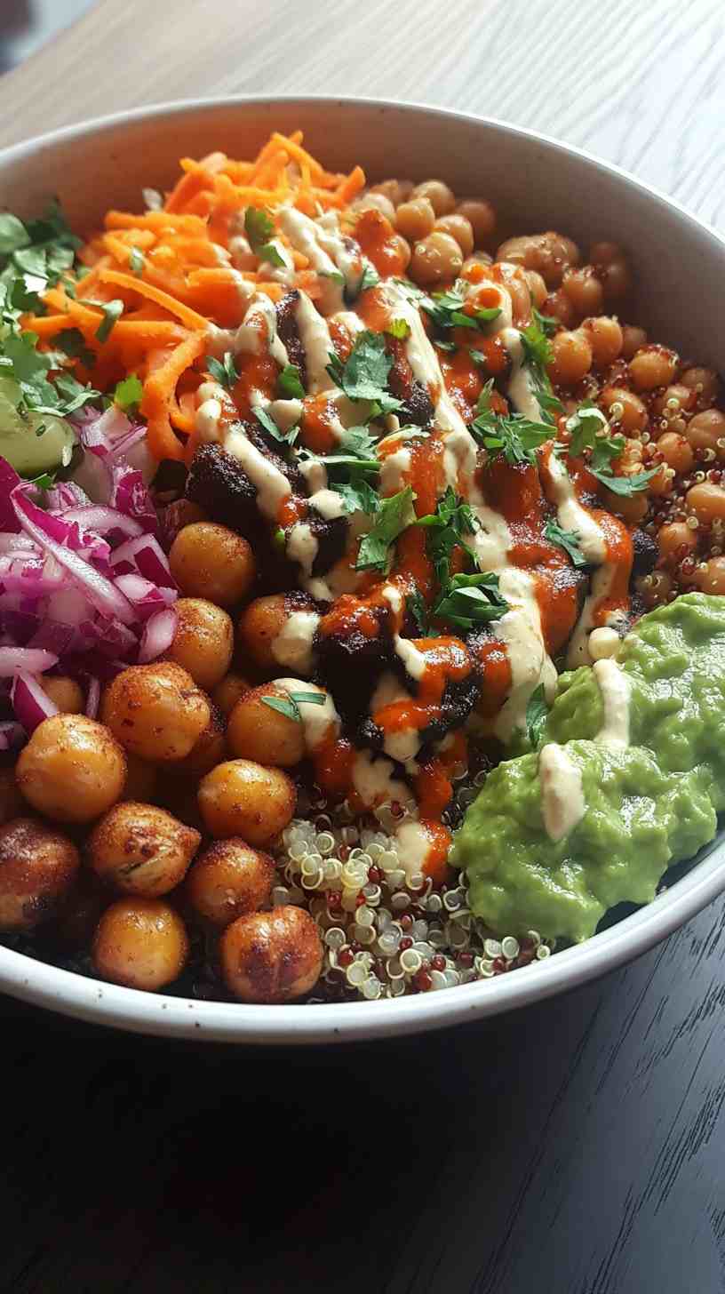 Spicy Chickpea Buddha Bowl