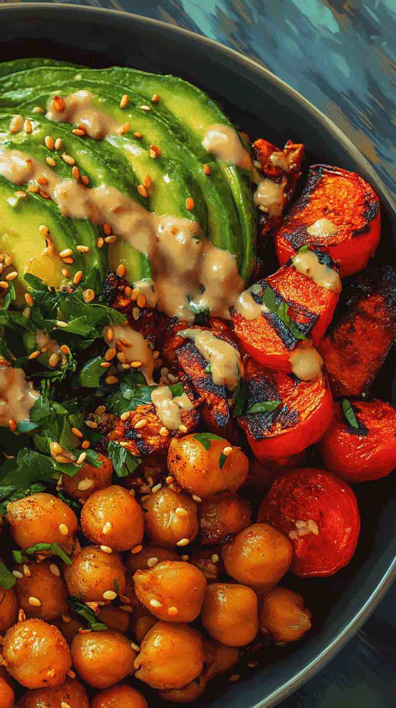 Spicy Chickpea Buddha Bowl