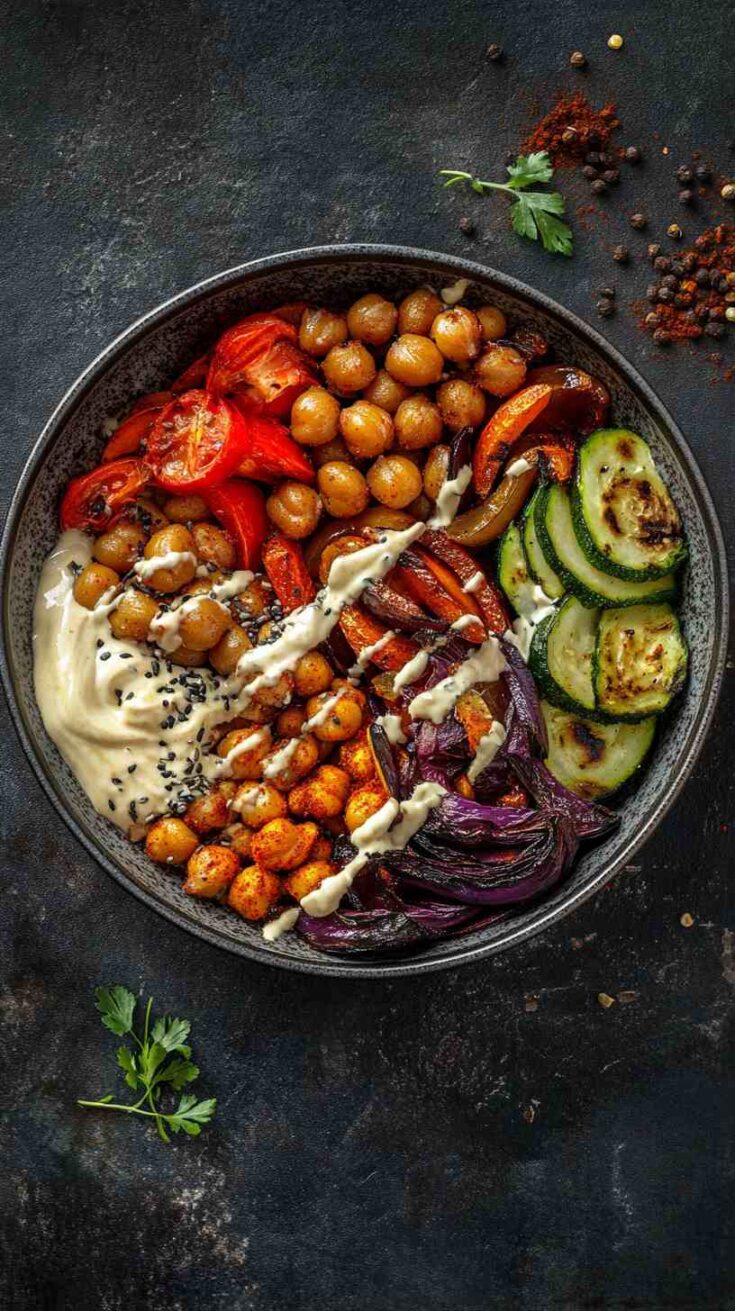 Spicy Chickpea Buddha Bowl