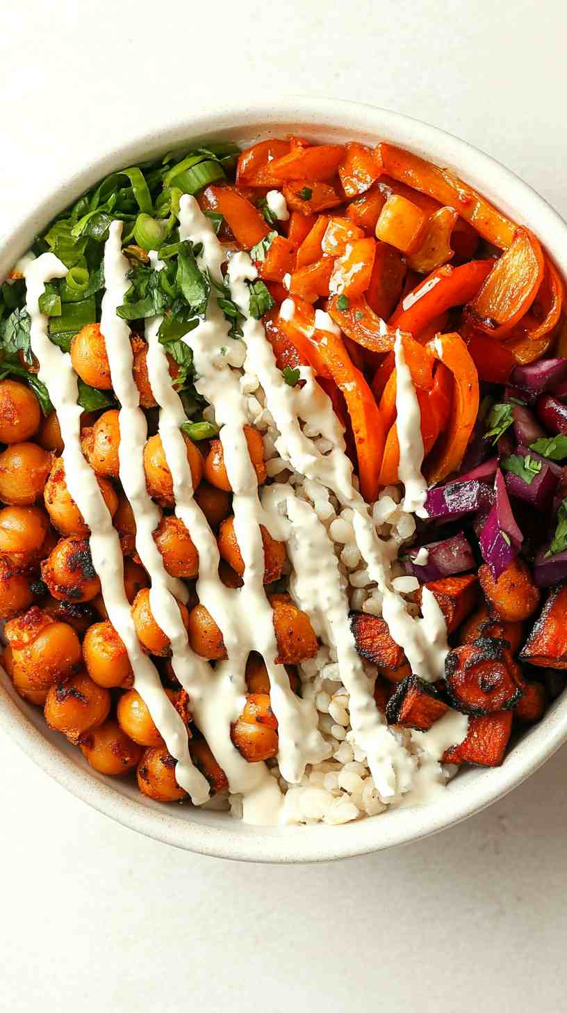 Spicy Chickpea Buddha Bowl