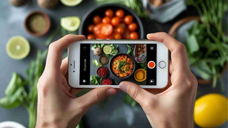 How to shoot food like a pro just using a smartphone