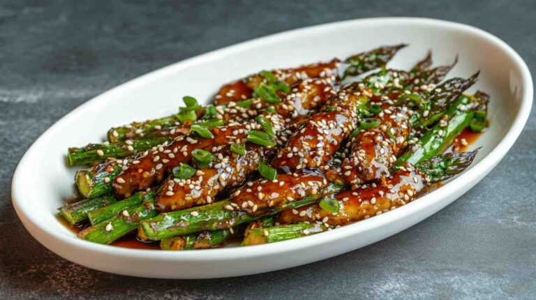 Sweet and Savory Air Fried Asparagus