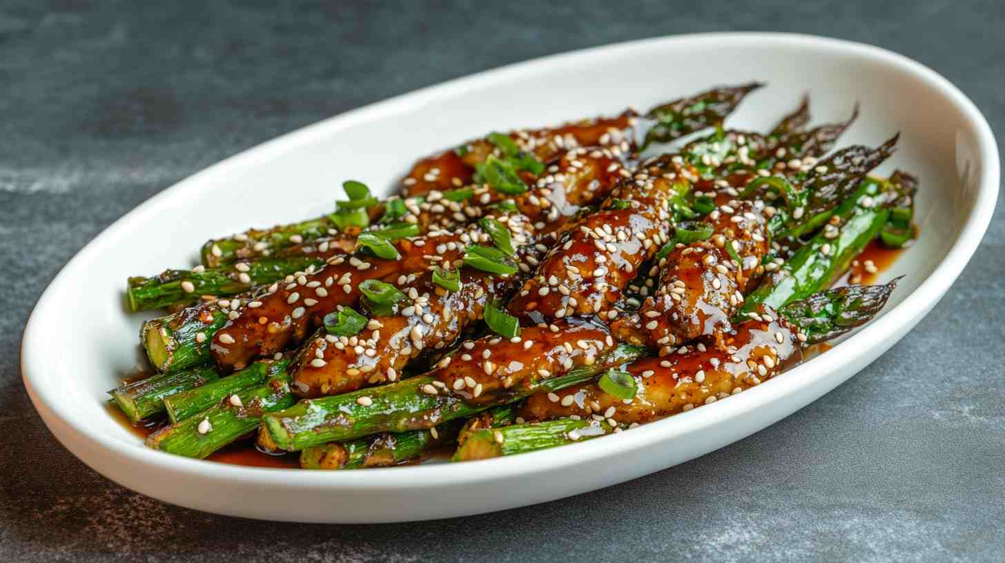Sweet and Savory Air Fried Asparagus