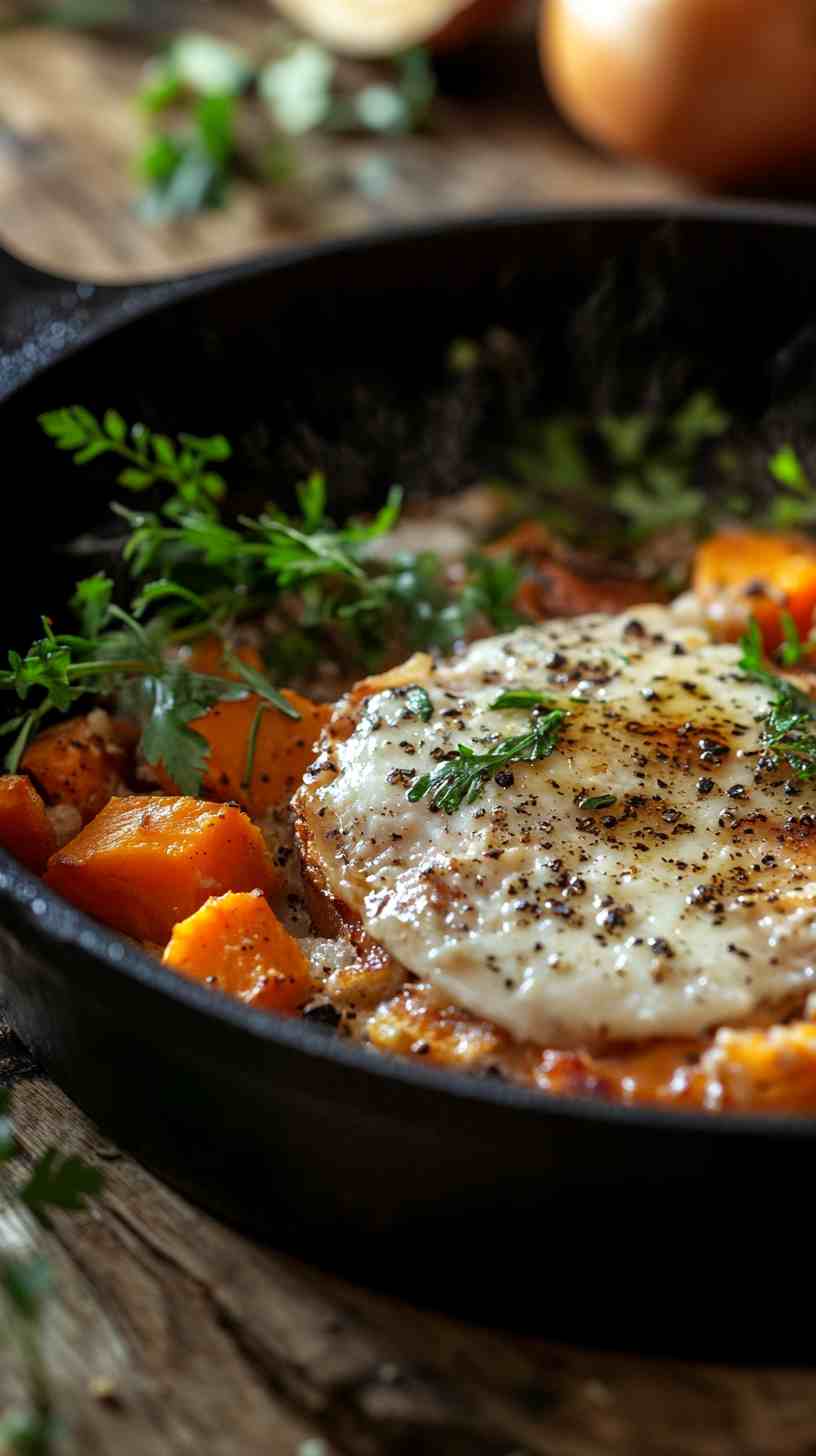 Turkey & Sweet Potato Hash Gym Meal