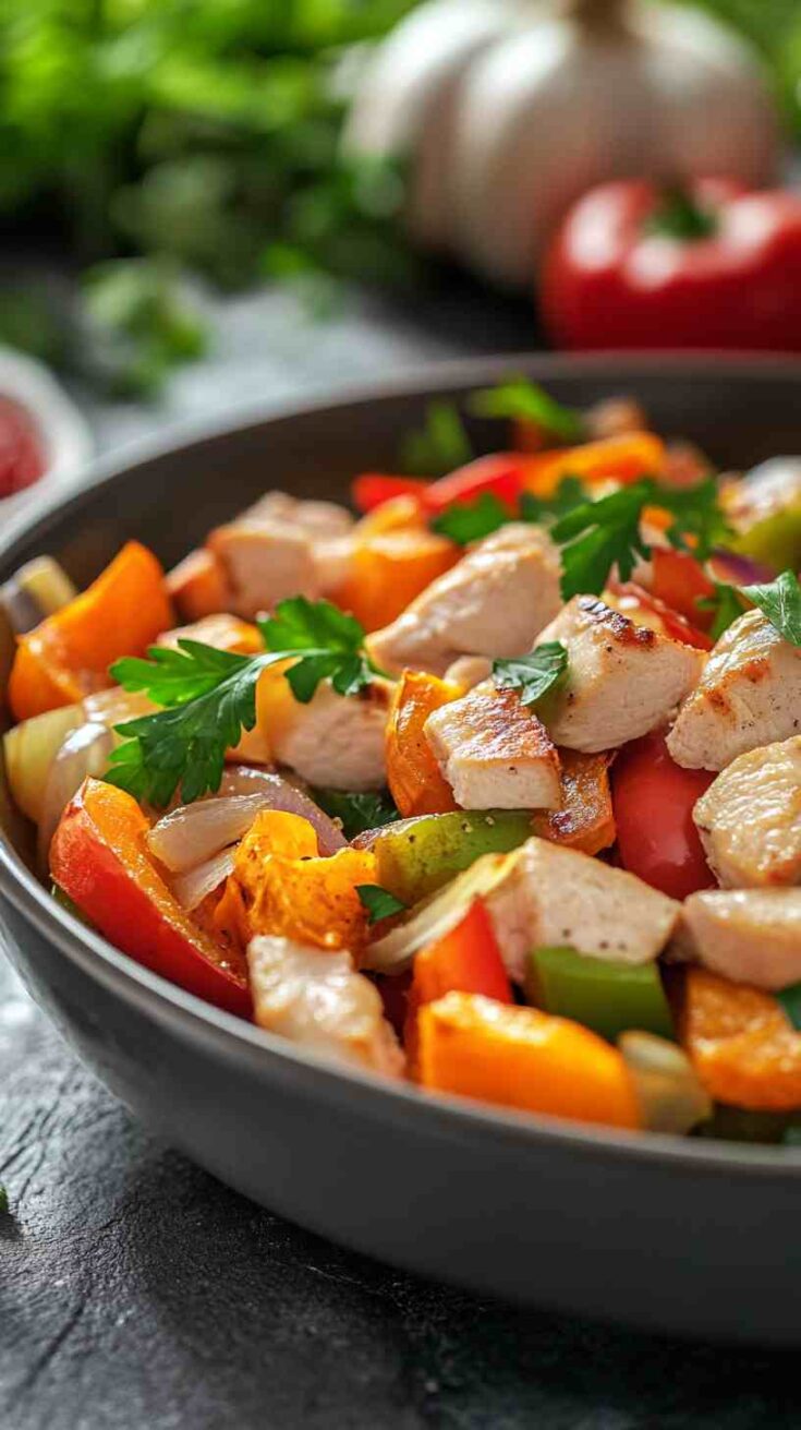 Turkey & Sweet Potato Hash Gym Meal