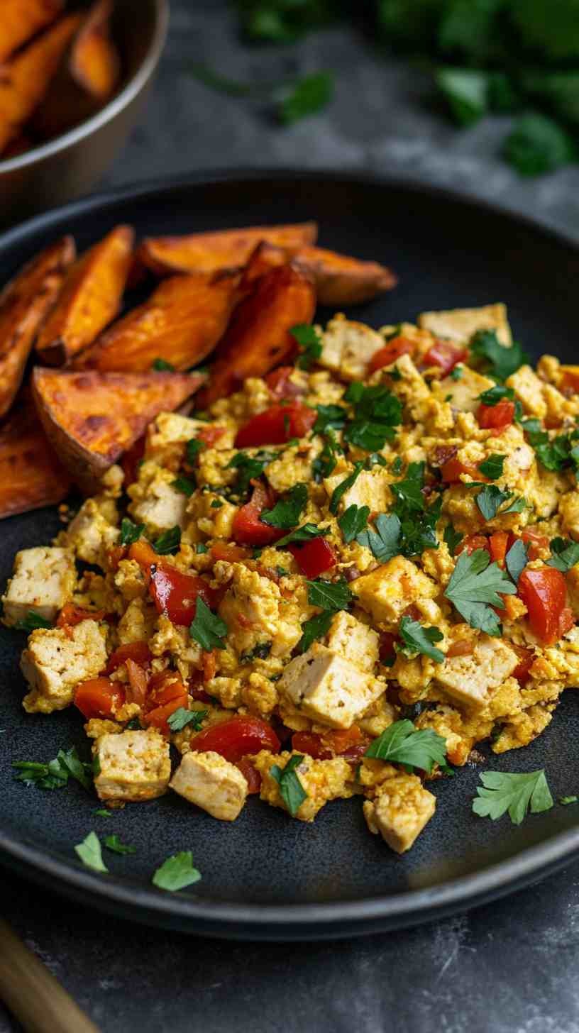 Veggie Scramble with Tofu