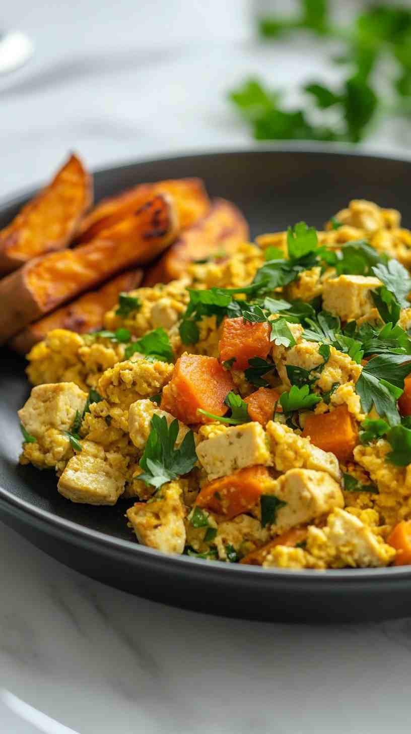 Veggie Scramble with Tofu