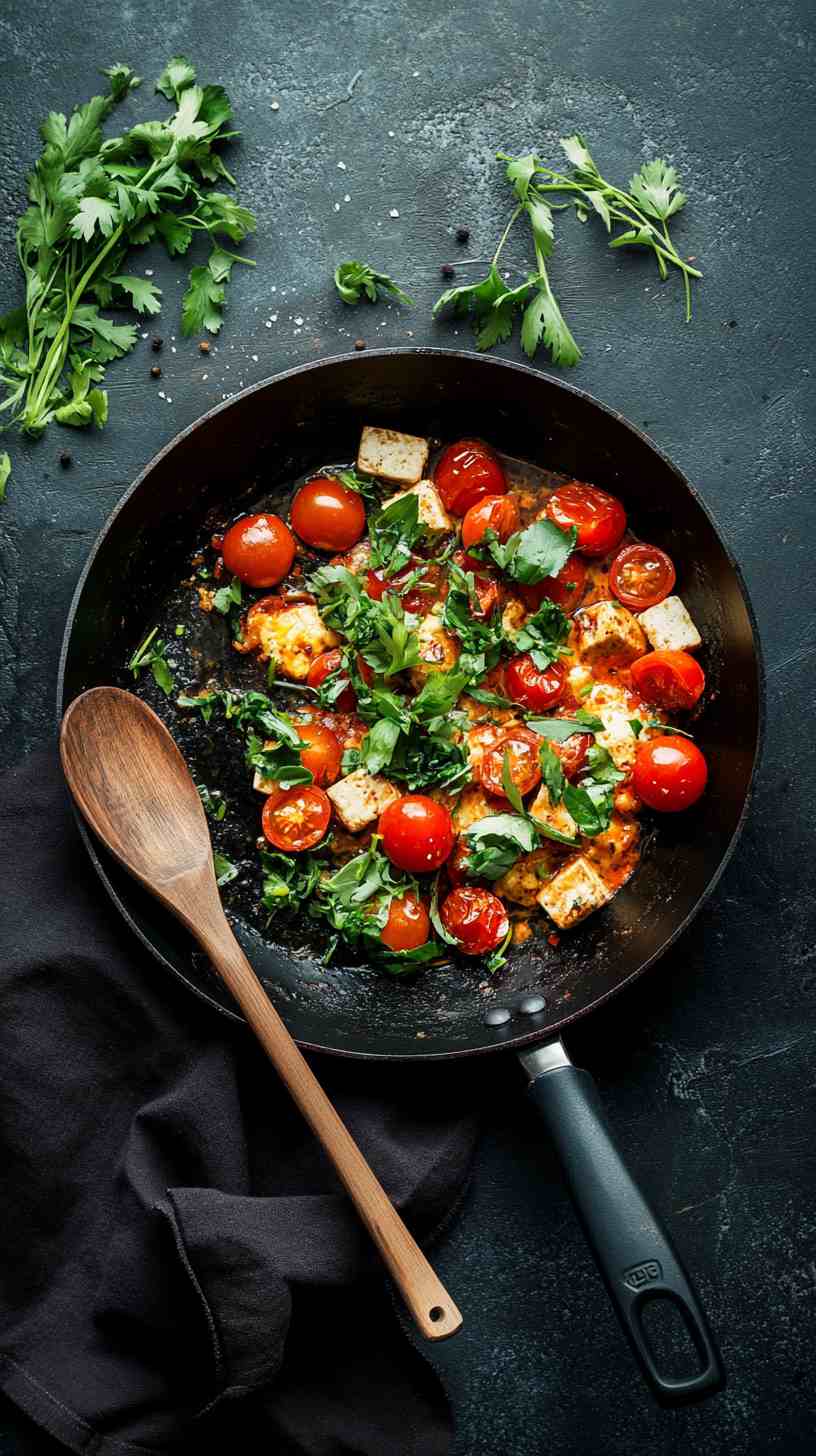 Veggie Scramble with Tofu