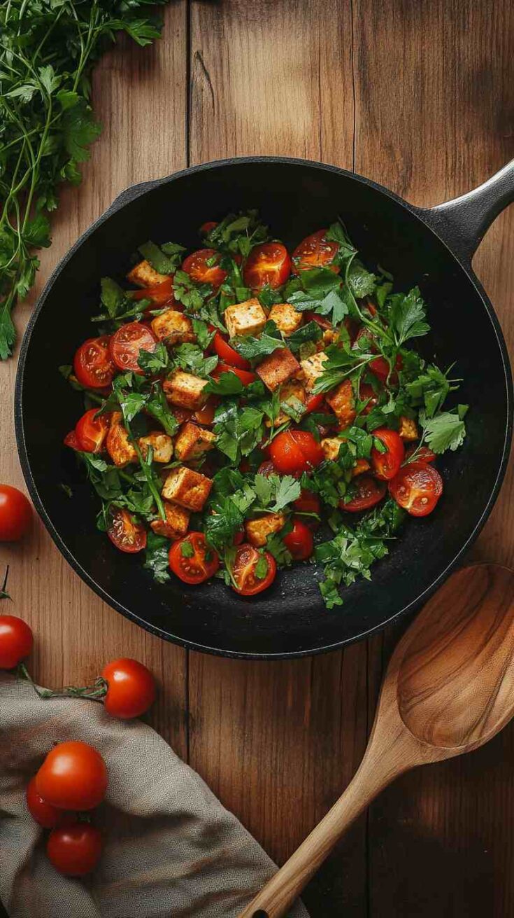 Veggie Scramble with Tofu