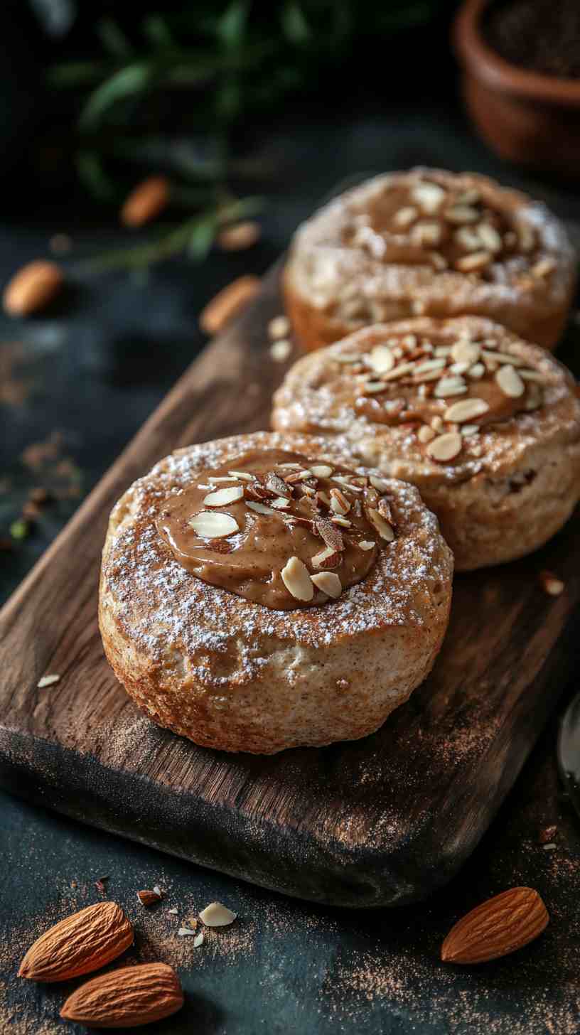 Whole Wheat English Muffin with Almond Butter