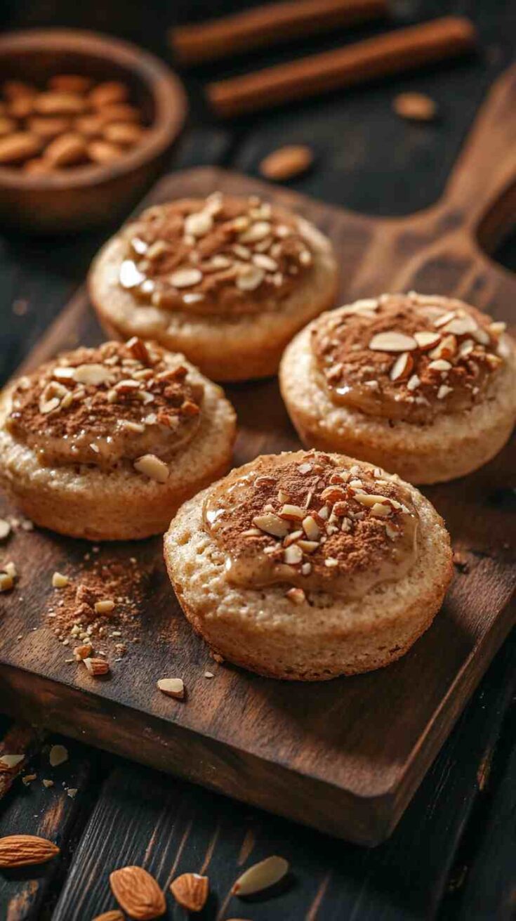 Whole Wheat English Muffin with Almond Butter