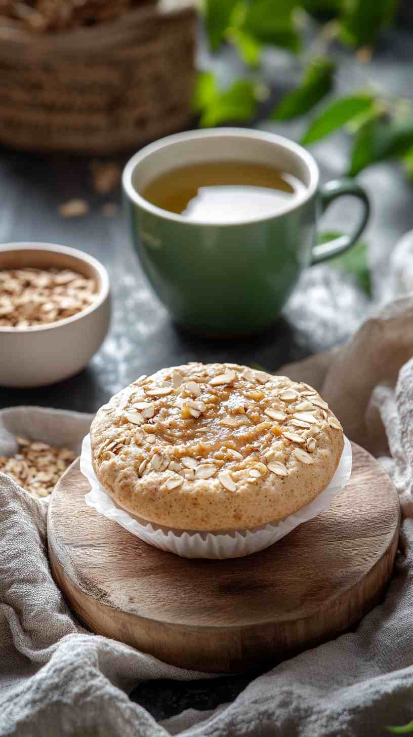 Whole Wheat English Muffin with Almond Butter