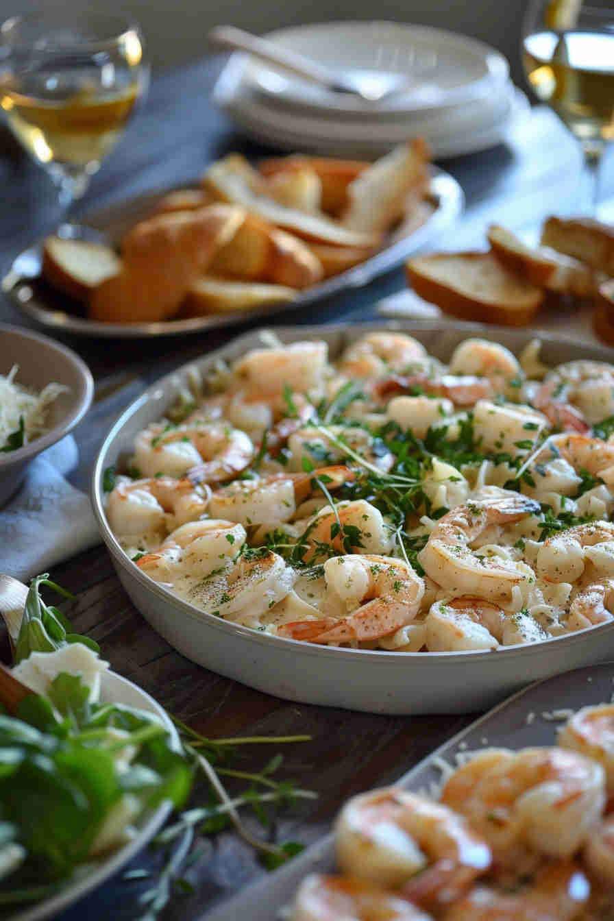 20-Minute Shrimp Alfredo