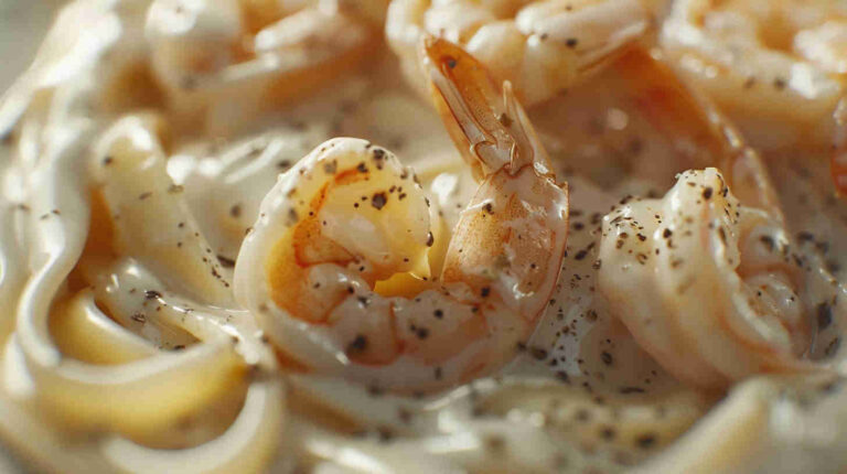 20-Minute Shrimp Alfredo