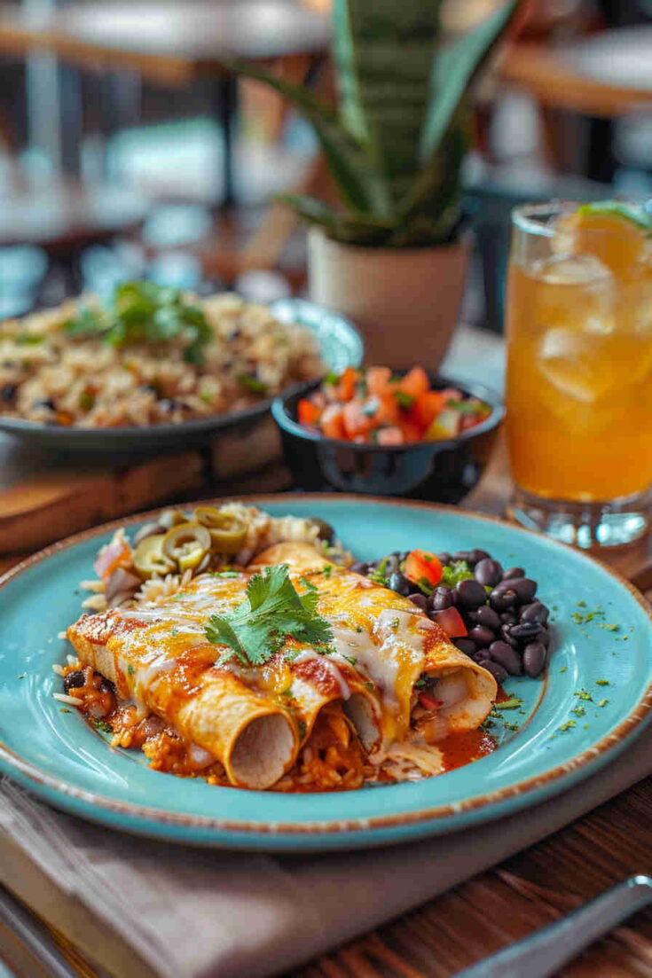 30-Minute Chicken Enchiladas