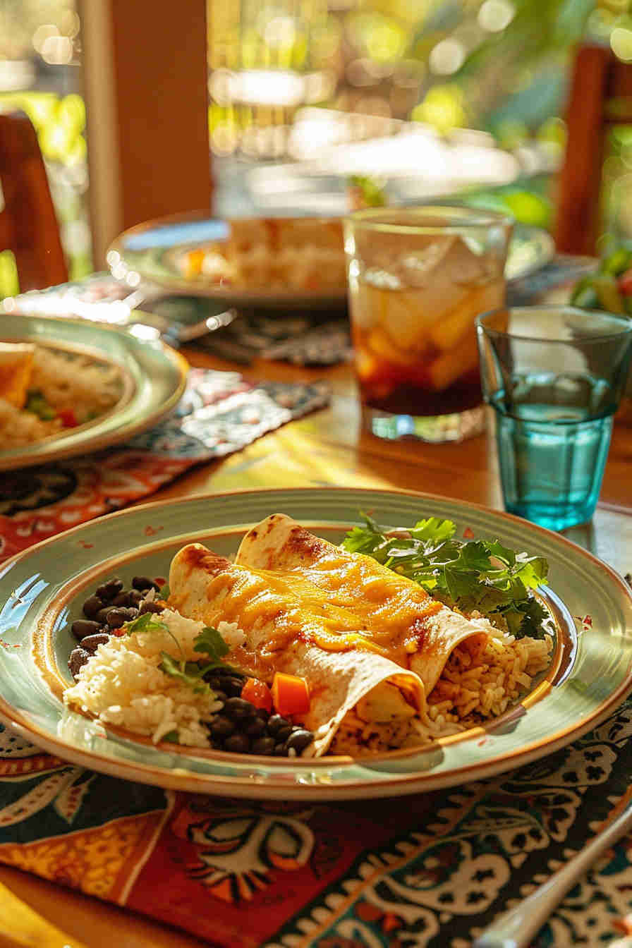 30-Minute Chicken Enchiladas