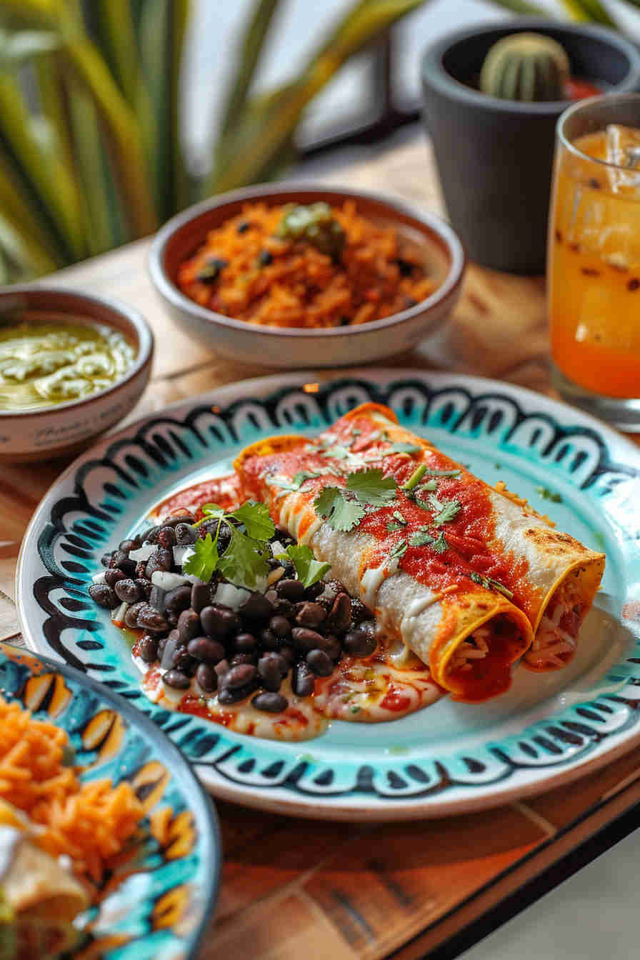 30-Minute Chicken Enchiladas