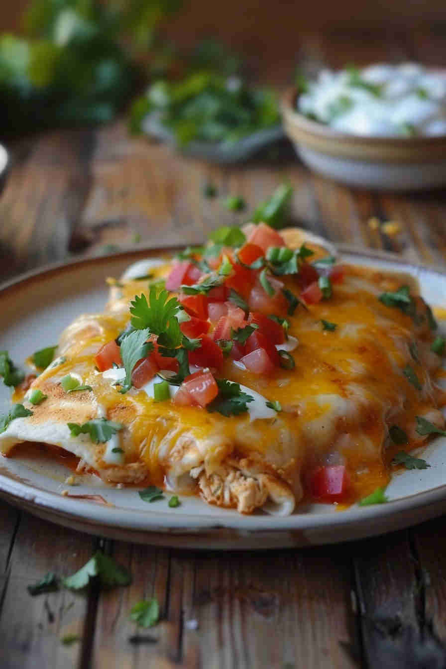 30-Minute Chicken Enchiladas