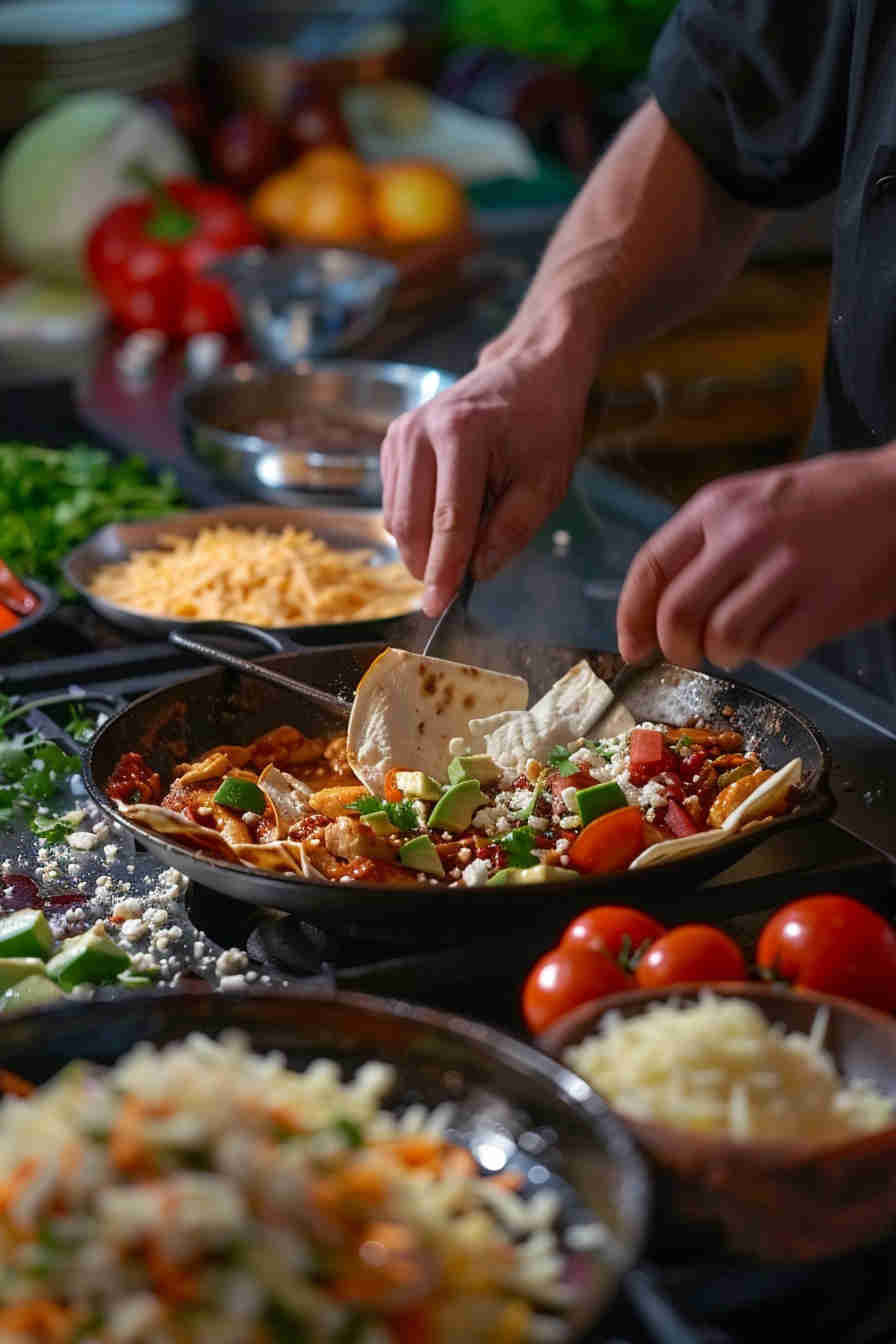 30-Minute Chicken Enchiladas