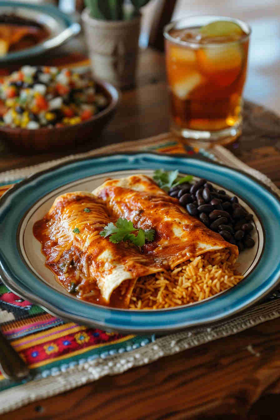 30-Minute Chicken Enchiladas
