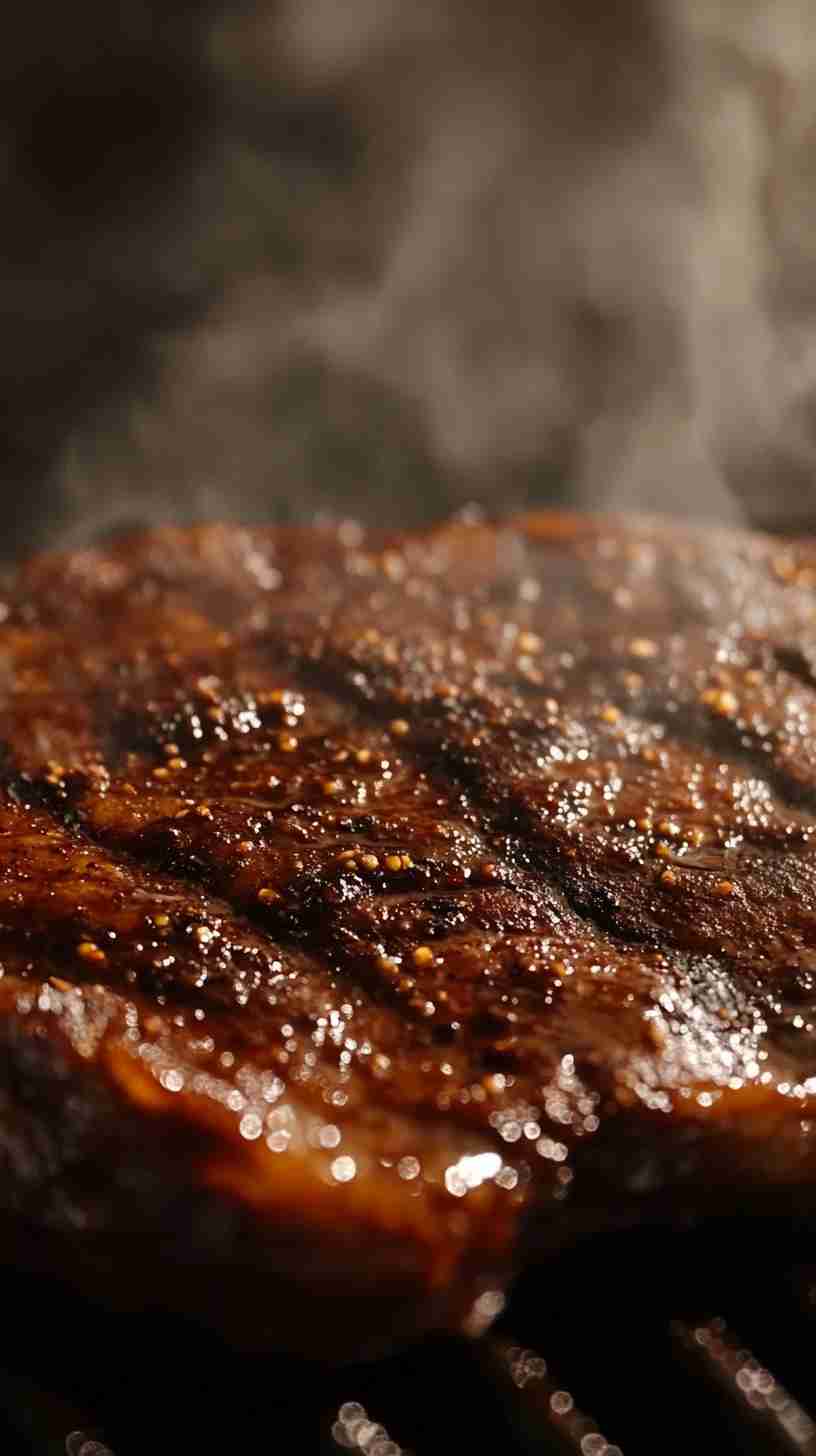 Air Fryer BBQ Steak with Smoky Seasoning