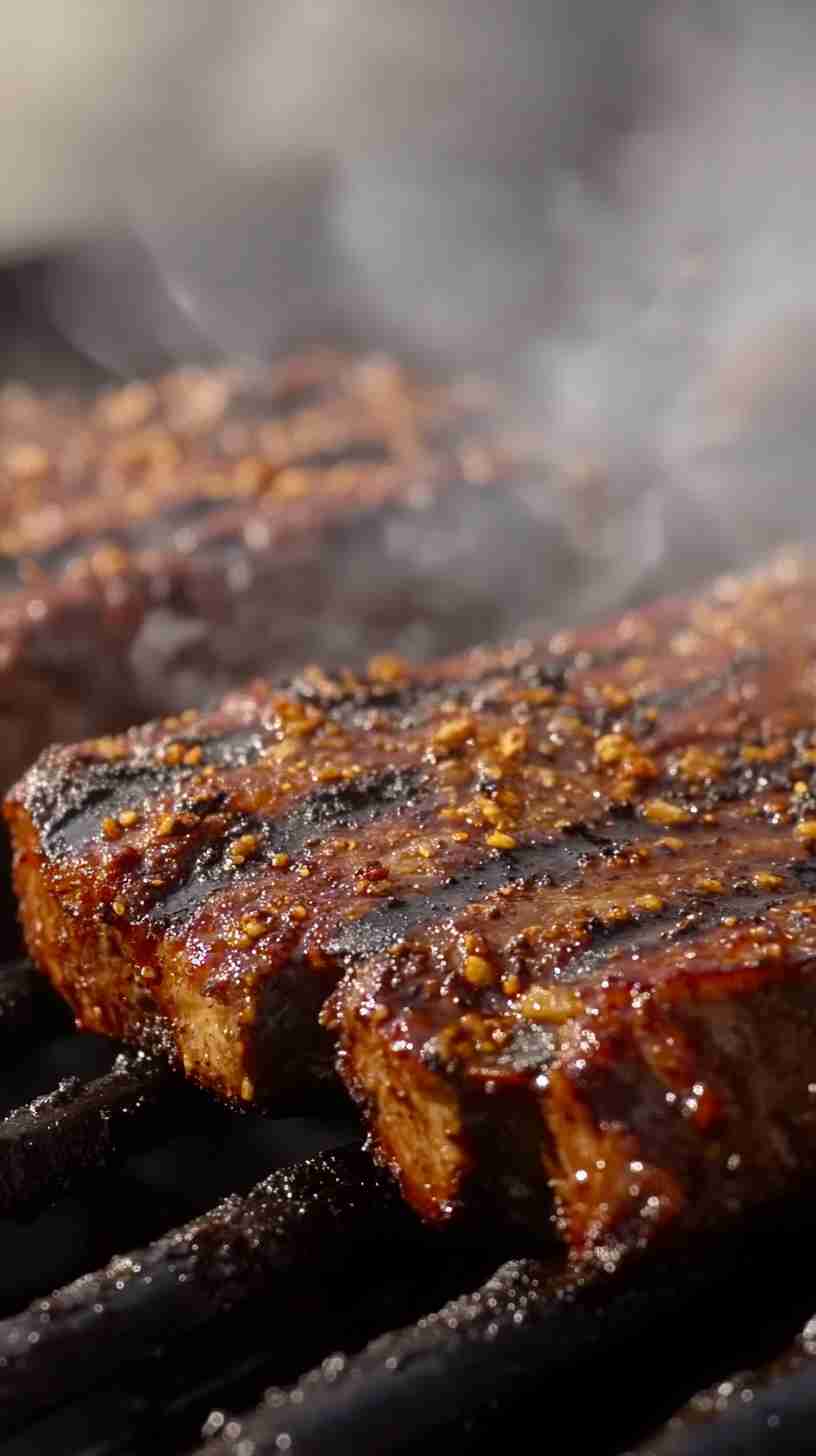 Air Fryer BBQ Steak with Smoky Seasoning