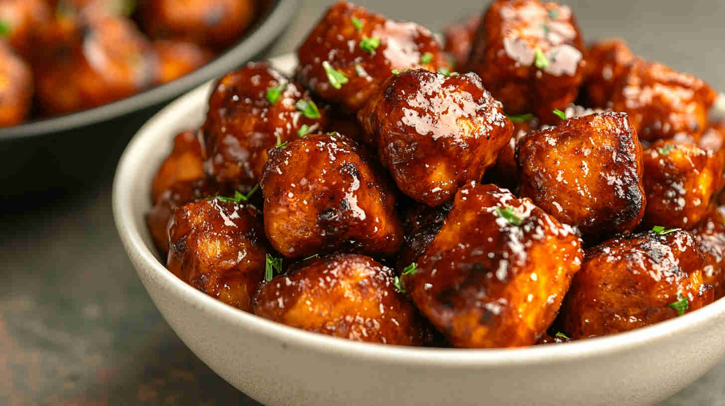 Air Fryer BBQ Sweet Potato Bites