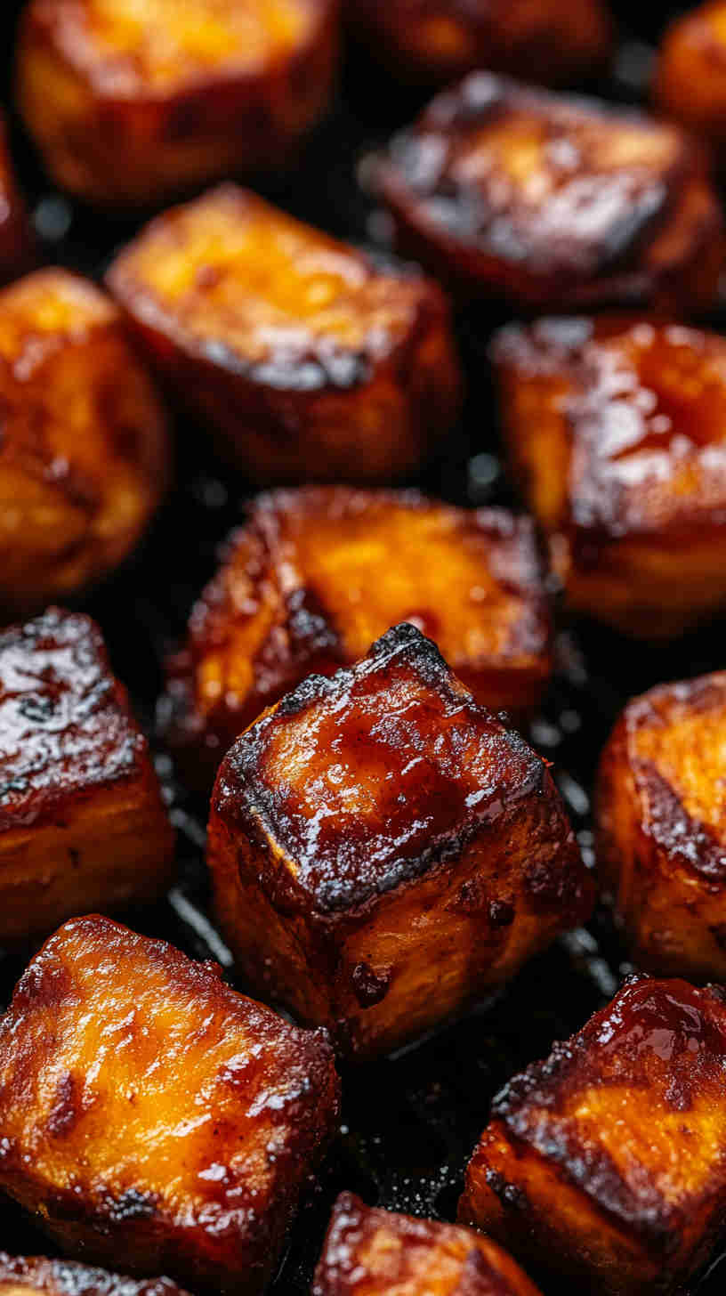 Air Fryer BBQ Sweet Potato Bites
