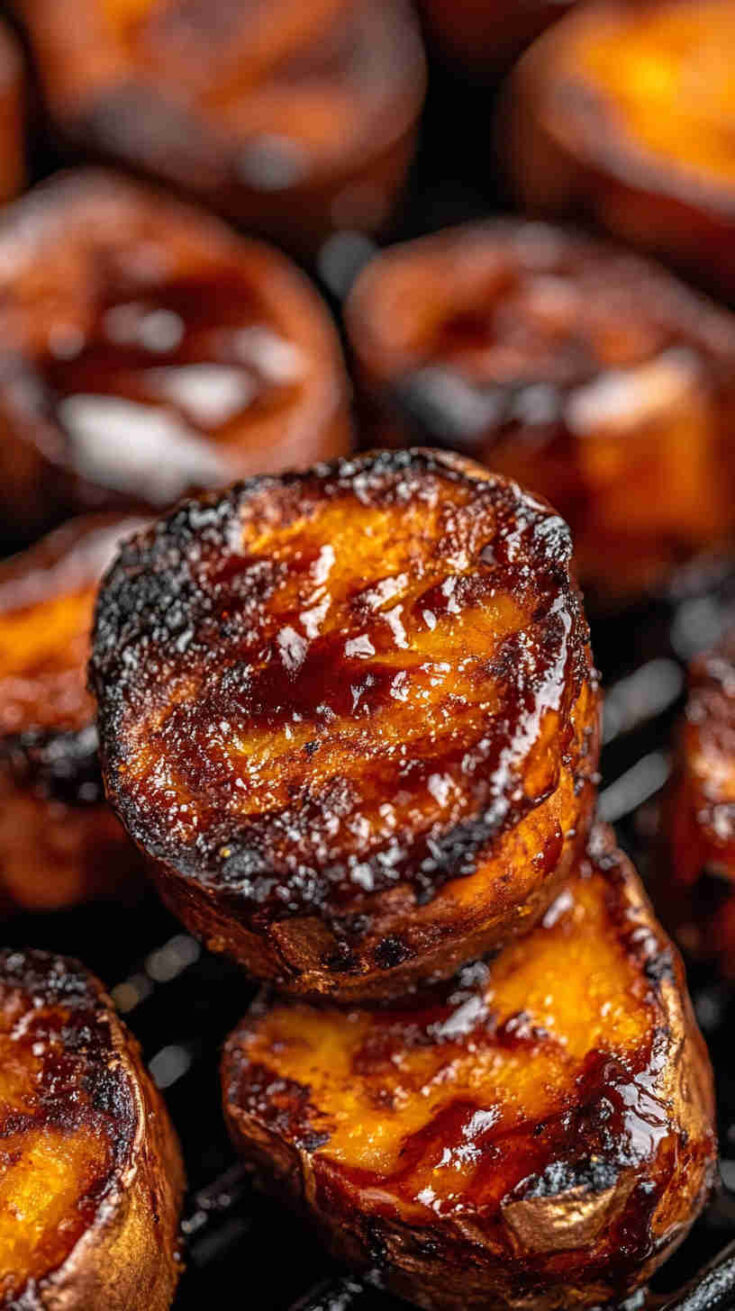 Air Fryer BBQ Sweet Potato Bites