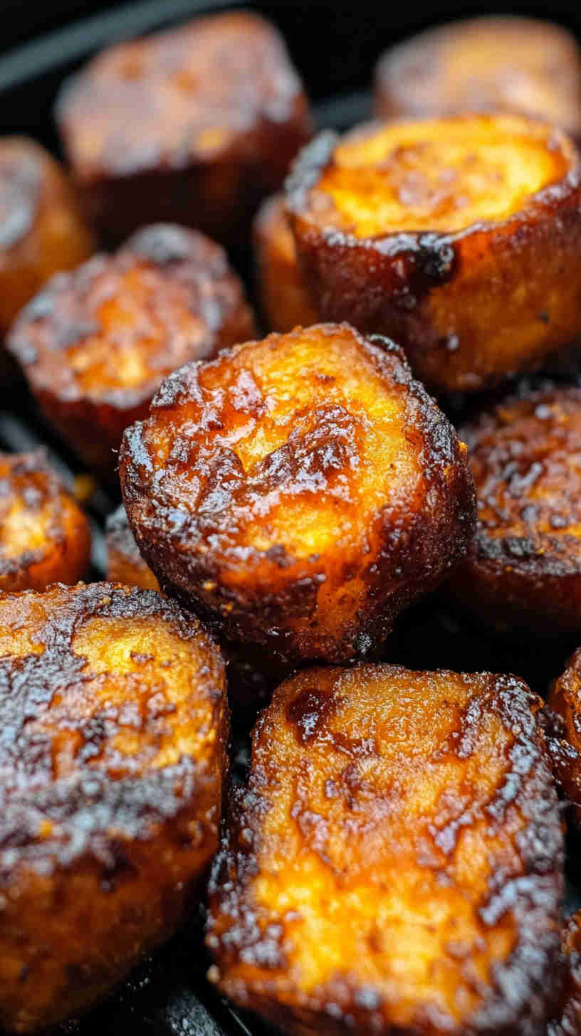 Air Fryer BBQ Sweet Potato Bites